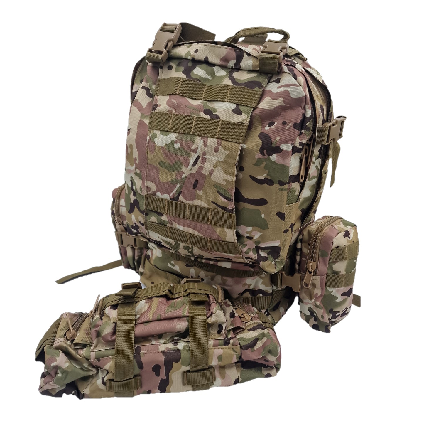 Armee-Style Rucksack 45 liter Camouflage BW BH wasserabweisend wüste tarn beige