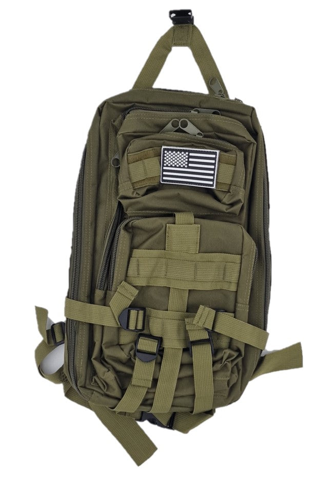 Armee-Style Rucksack 20 liter Camouflage BW BH wasserabweisend oliv grün tarnfarbe