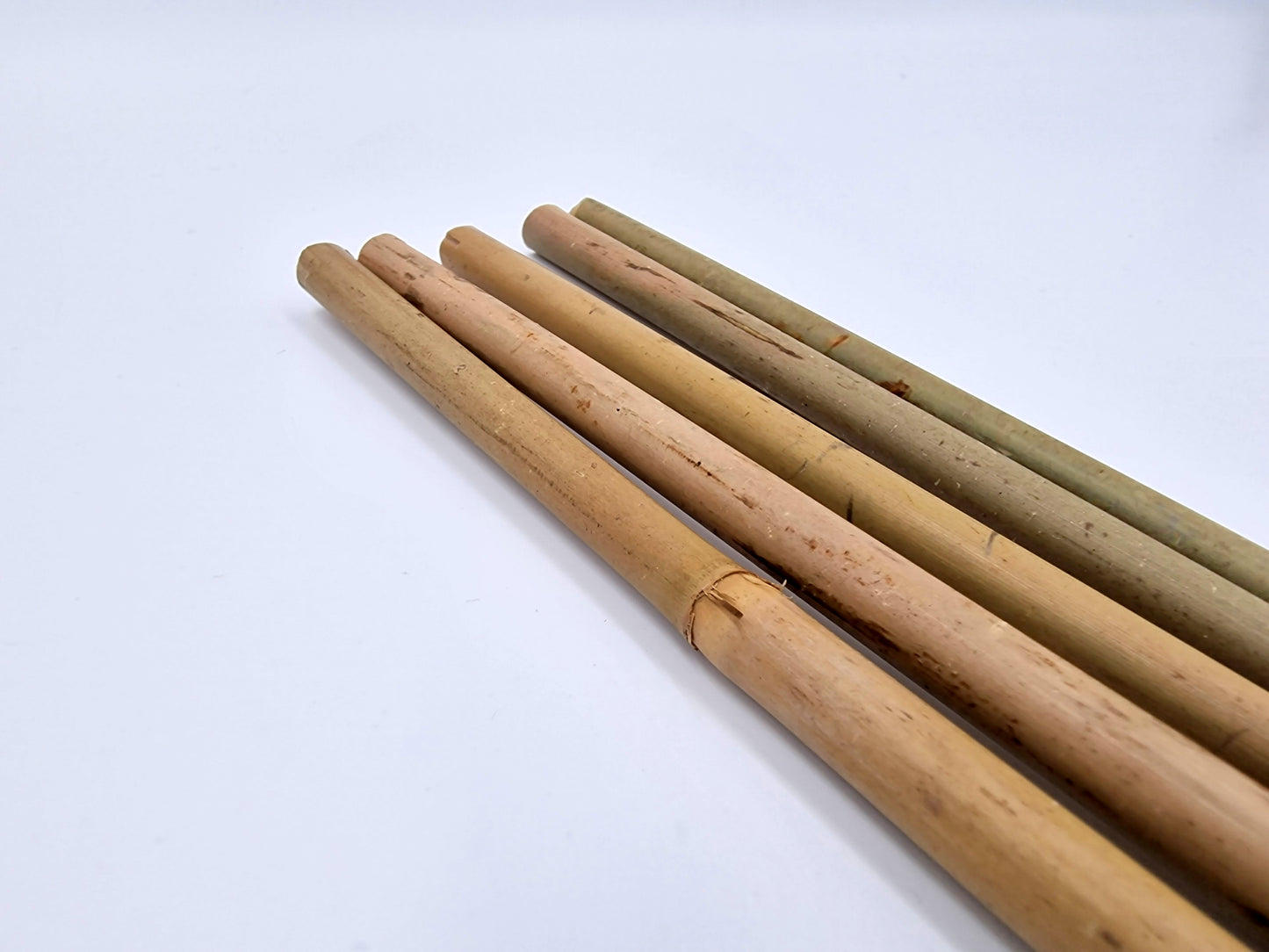 Tonkinstäbe ca. 120 cm Ø 8-10 mm Pflanzstäbe Rankstäbe Bambusstab Stange 20 Stück Braun
