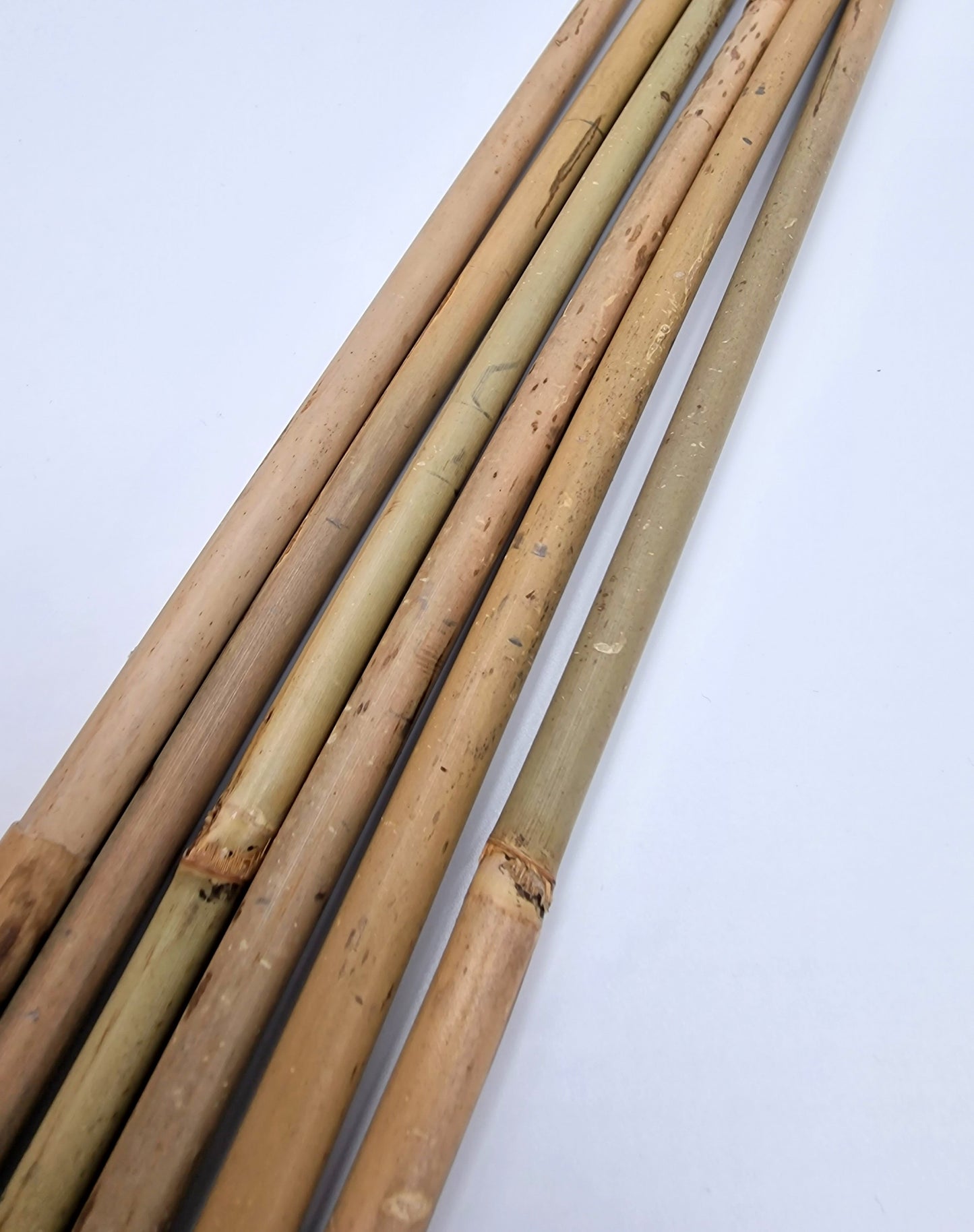 Tonkinstäbe ca. 120 cm Ø 8-10 mm Pflanzstäbe Rankstäbe Bambusstab Stange 40 Stück Braun
