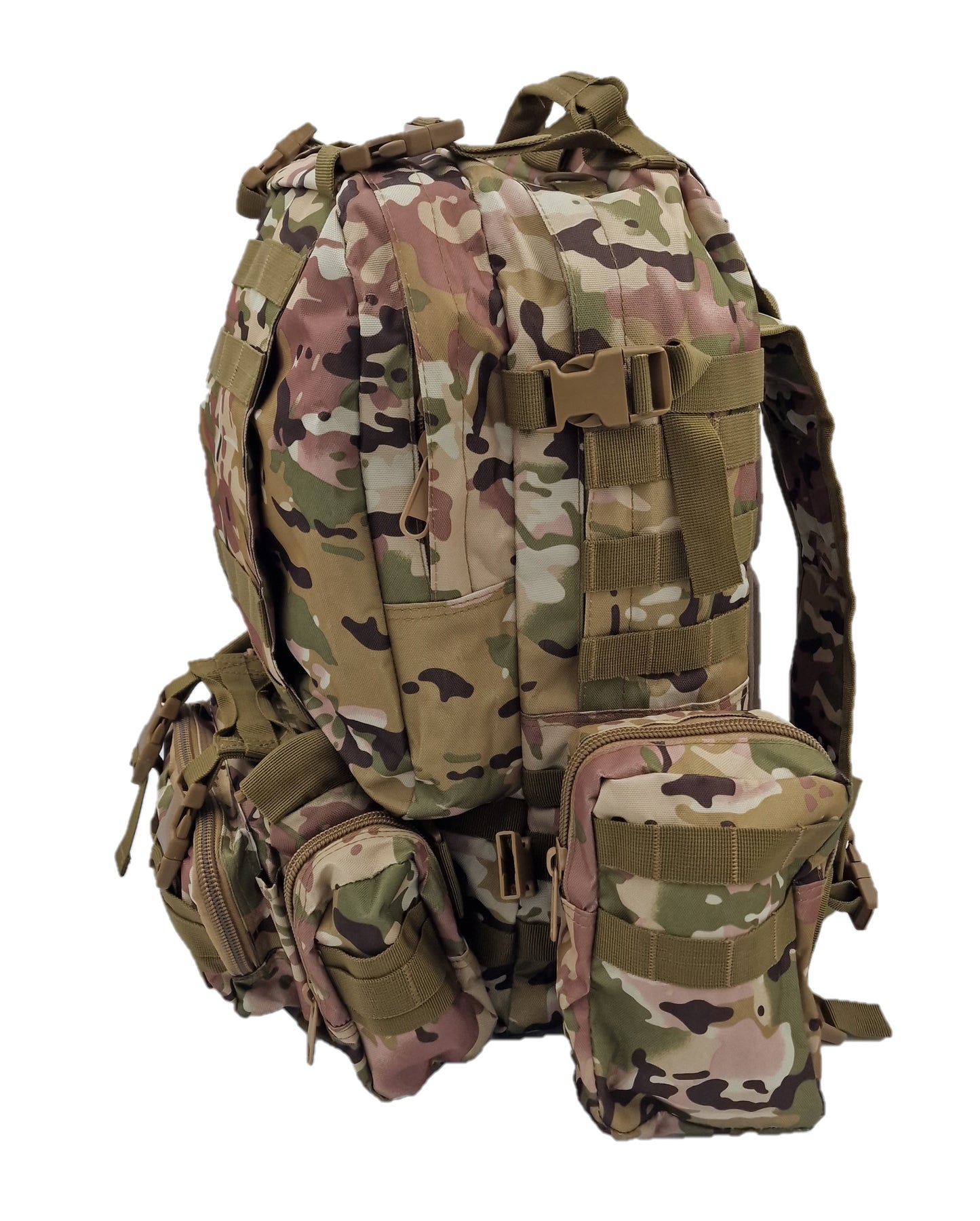 Armee-Style Rucksack 45 liter Camouflage BW BH wasserabweisend wüste tarn beige