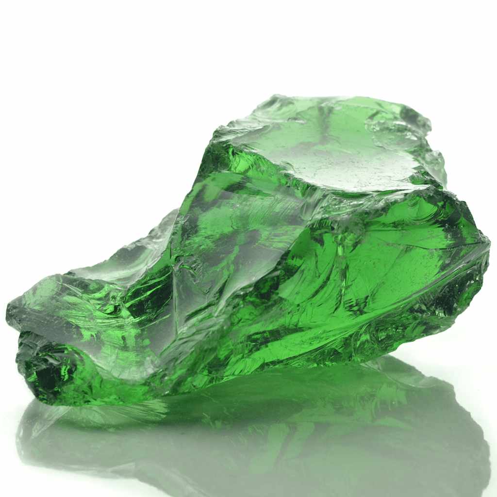 Gabionensteine Glas Grün 60-120 mm 25 kg Glassteine Dekosteine Glasbrocken