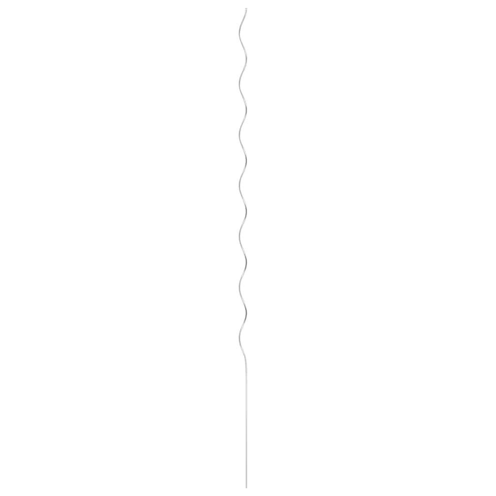 Tomaten Spiralstäbe 50 Stk. 170 cm Verzinkter Stahl 6 mm Pflanzstäbe Rankhilfe