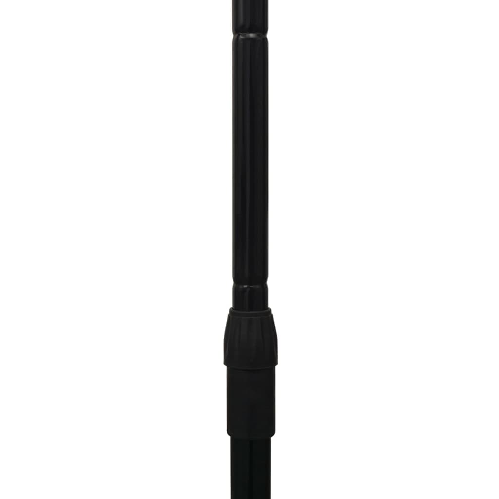 Badmintonnetz-Set 3 Federbälle 300 x 155 cm Stahlrahmen höhenverstellbar