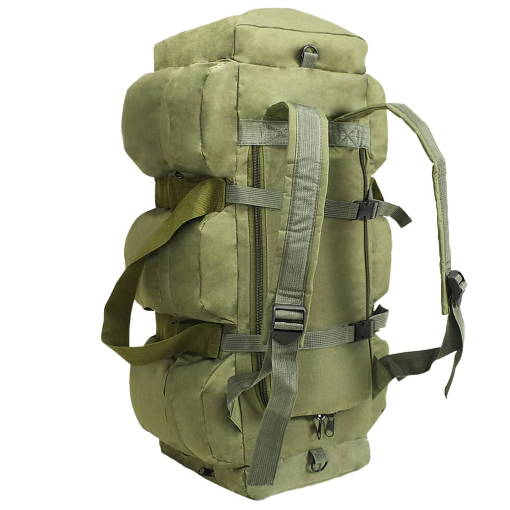 Seesack 3-in-1 Armee-Stil Olivgrün 62 x 27 x 27 cm Sporttasche