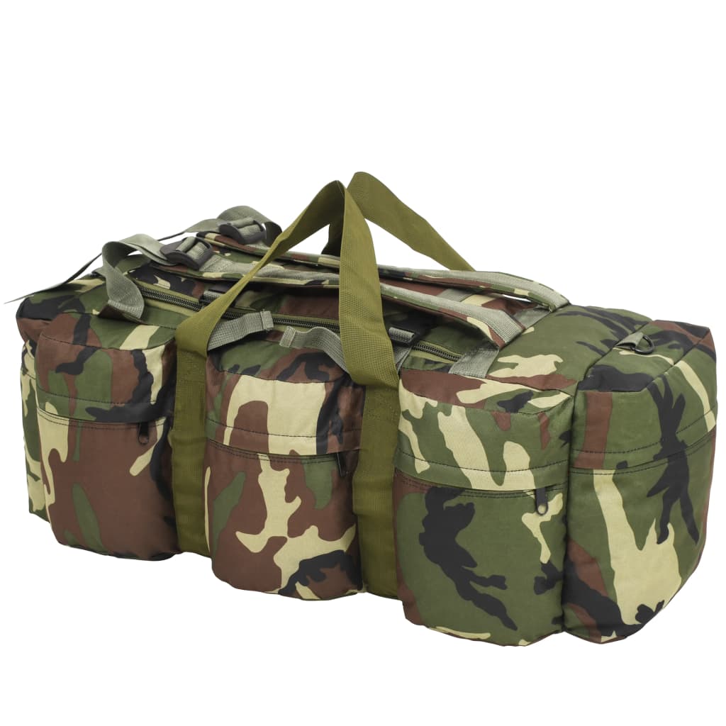 Seesack 3-in-1 Armee-Stil Camouflage Marine Militär Sporttasche wasserfest