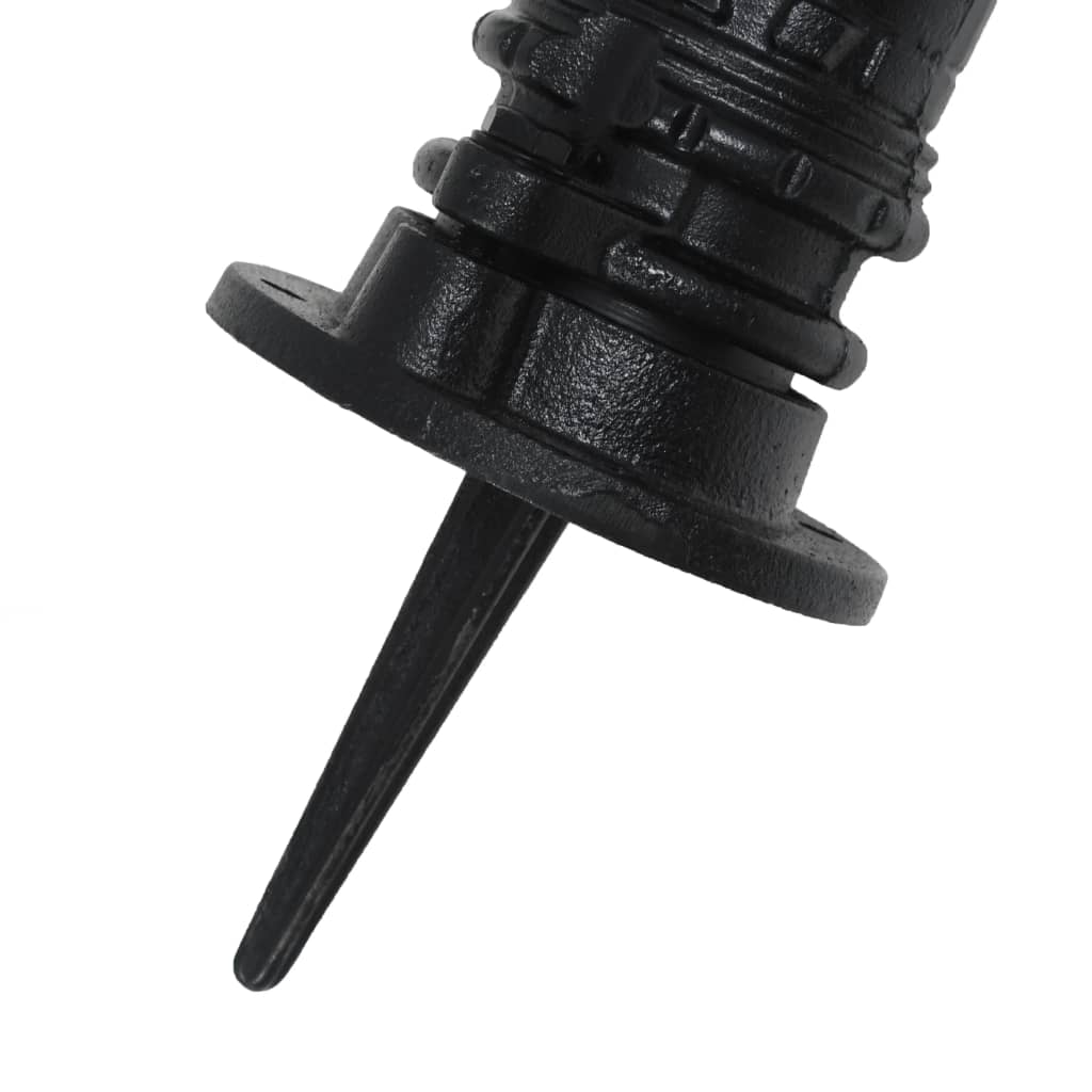Handschwengelpumpe mit Ständer Gusseisen Gartenpumpe Brunnenpumpe schwarz