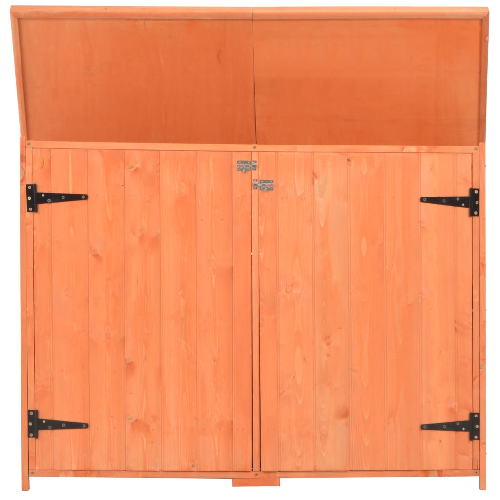 Garten-Lagerschuppen 120 x 50 x 91 cm Holz Geräteschuppen Werkzeugschuppen