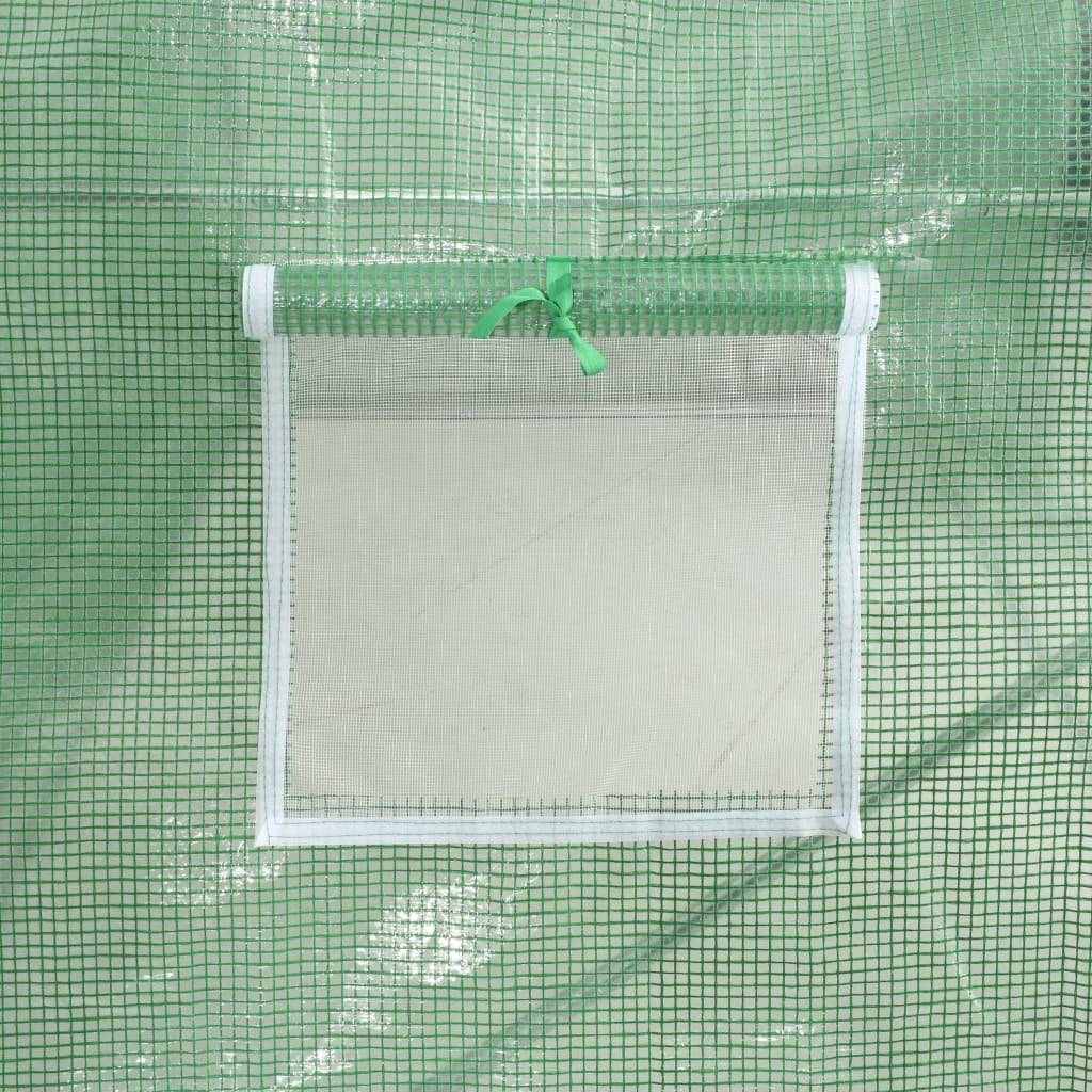Foliengewächshaus 13,5 m² 450x300x200 cm 6 Fenster PE 140 g/m³ Gartentunnel