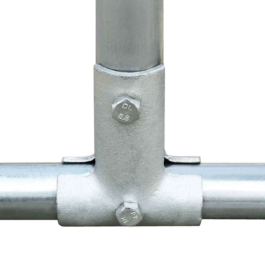 Hühnerkäfig Hühnerstall Stahl 4 x 2 x 2 m Auslauf Freigehege Tierkäfig Geflügelstall