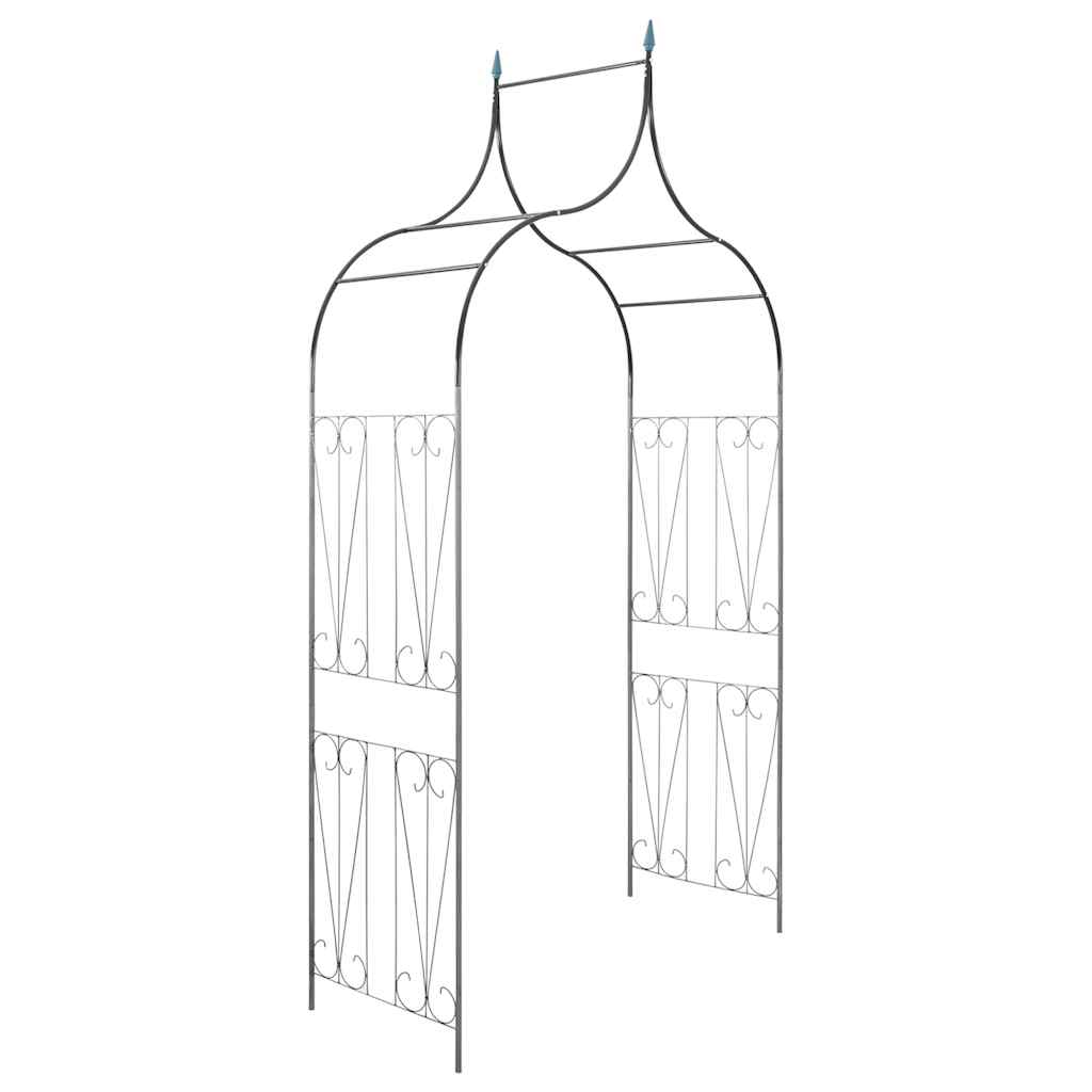 Rosenbogen mit Deko-Spitzen Dunkelgrün 283 cm Torbogen Kletterhilfe