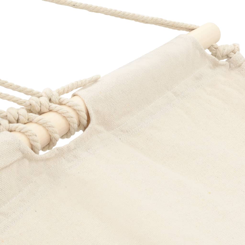 Hängematte Hängemattengestell Hängeliege Hängematten Creme 300 x 150 cm