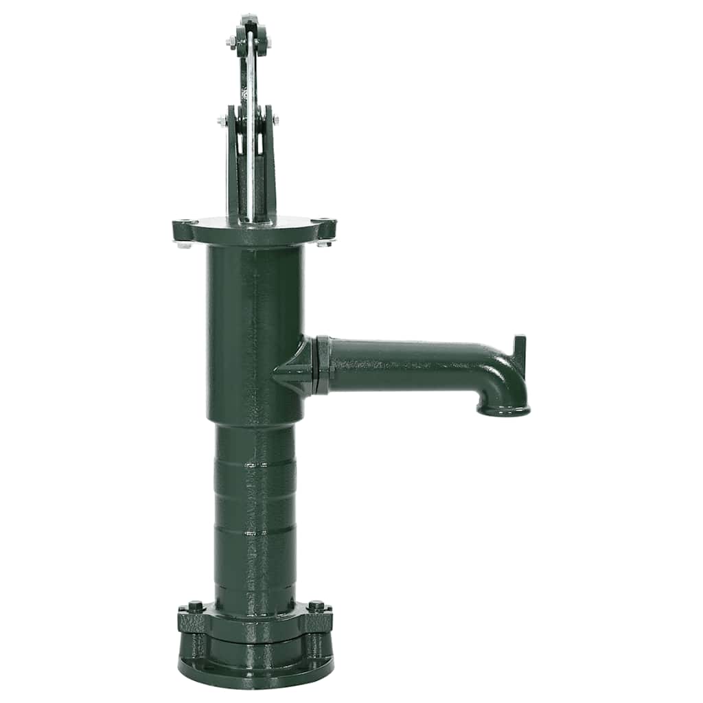 Handschwengelpumpe Gartenpumpe Gusseisen grün Brunnenpumpe Handpumpe
