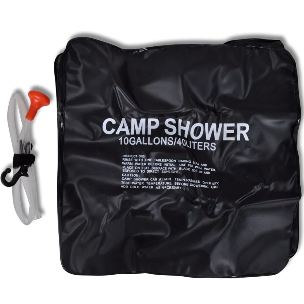 40L Dusche Campingdusche Gartendusche Solar Wassersack Outdoor faltbar