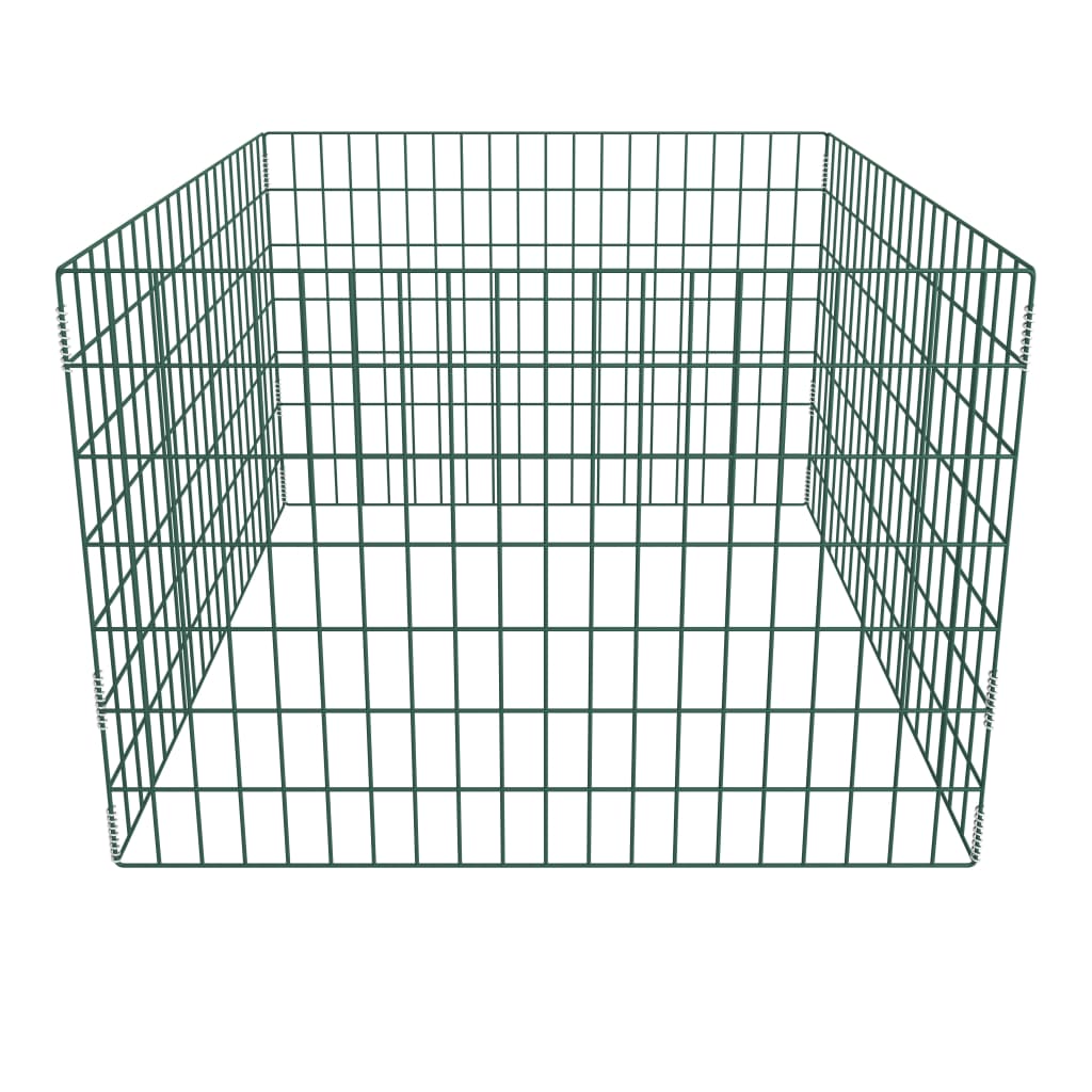 Komposter Gartenkomposter 100x100x70cm grün Kompostbehälter Rotte