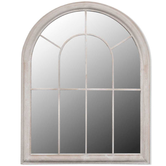 vidaXL Rustic Garden Mirror Arch 69×89 cm for Indoor and Outdoor Use
