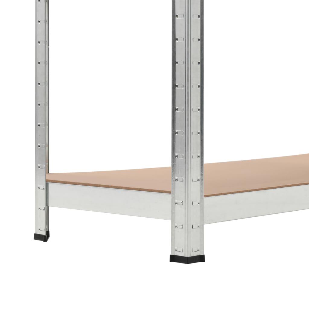Regal 2 x Schwerlastregal Lagerregal Steckregal Metallregal Kellerregal 90 x 40 x 180 cm