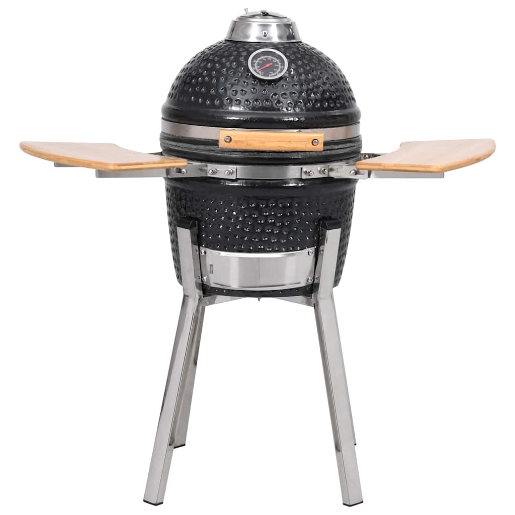 Kamado Barbecue Grill Räucherofen Keramik 81 cm Temperaturanzeige BBQ