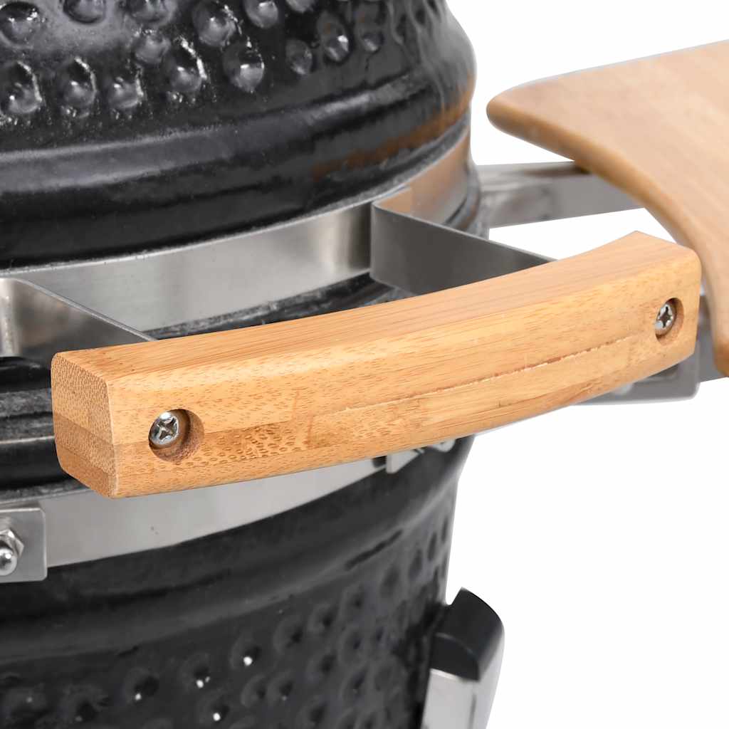 Kamado Barbecue Grill Räucherofen Keramik 81 cm Temperaturanzeige BBQ