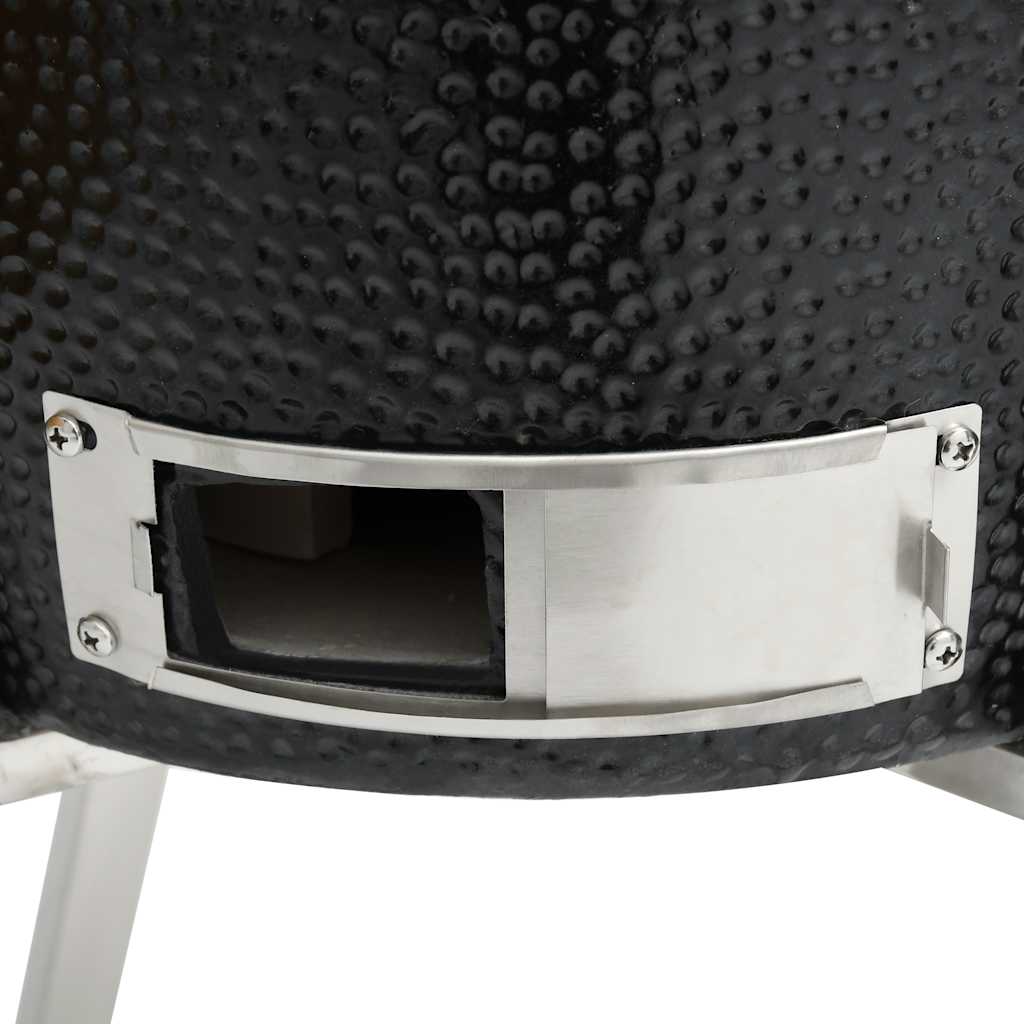 Kamado Barbecue Grill Räucherofen Keramik 81 cm Temperaturanzeige BBQ