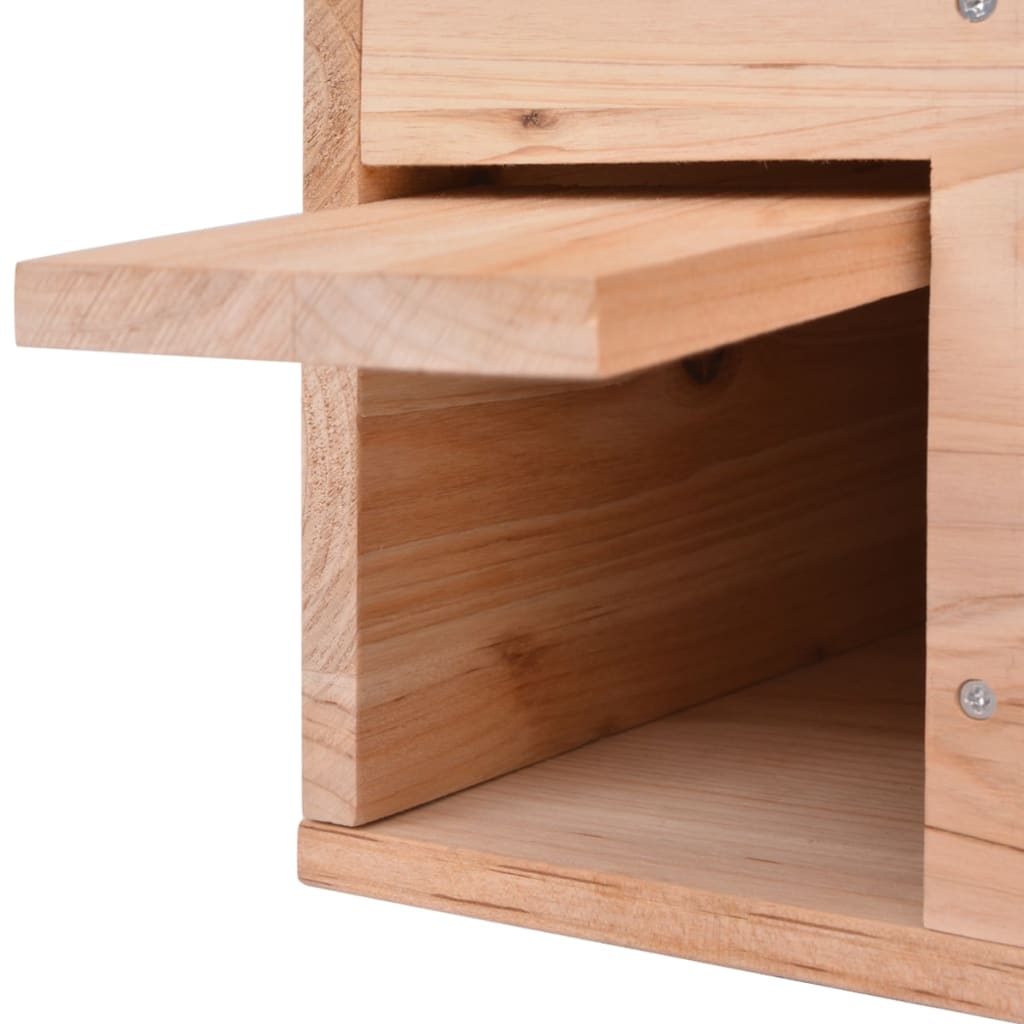 Igelhaus 45x33x22 cm Holz Tanne Winterquartier Igelnest Winterquartier