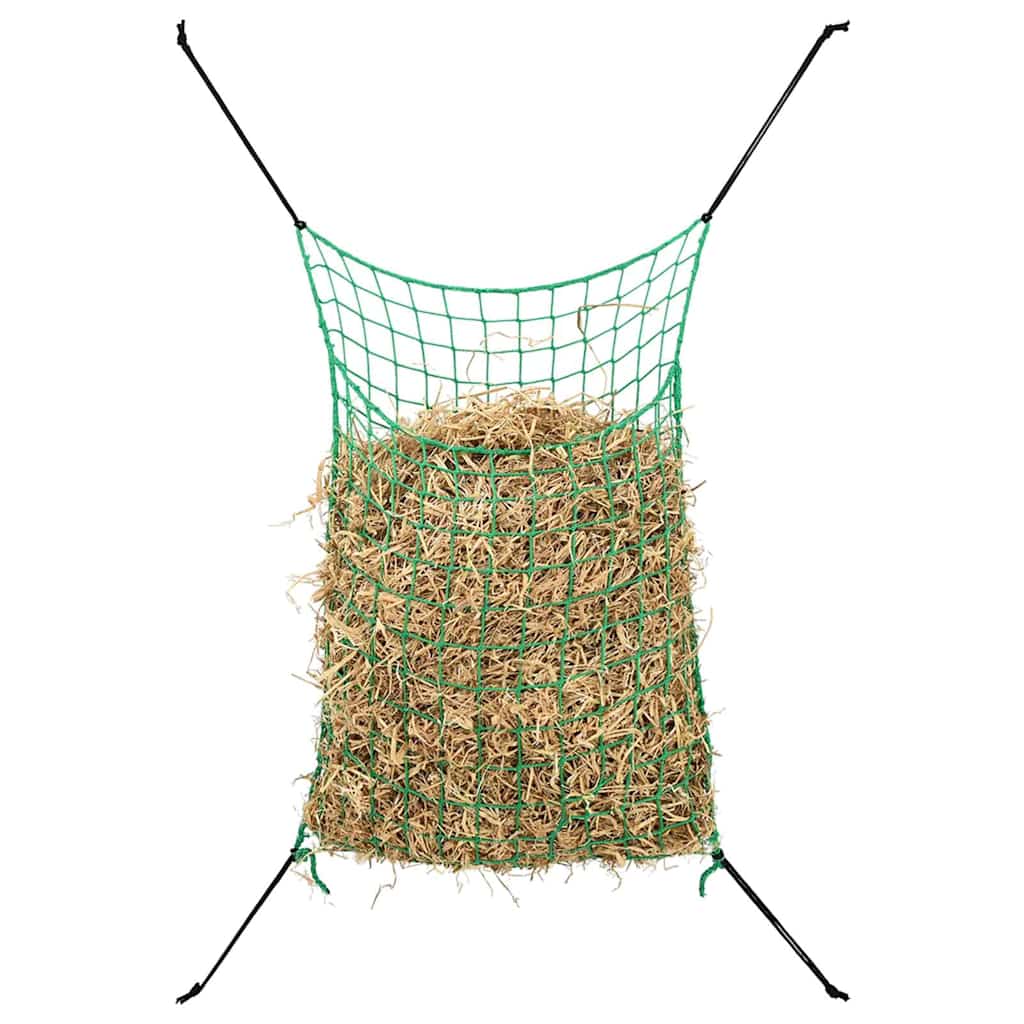 Heunetze 2 Stk Quadratisch 0,9x1 m PP Futternetz Pferd Pony