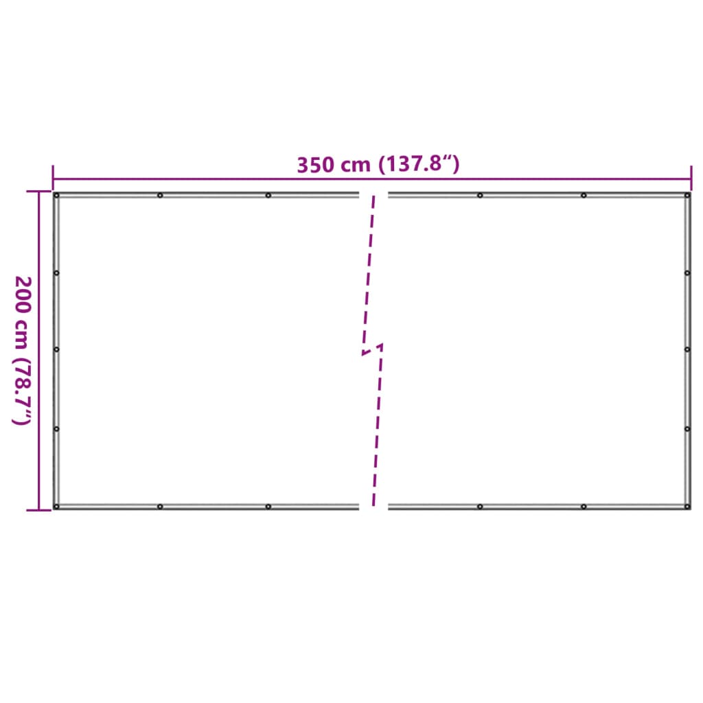 Anhängernetz 2 x 3,5 m Feinmaschiges Ladungssicherungsnetz elastische Kordel
