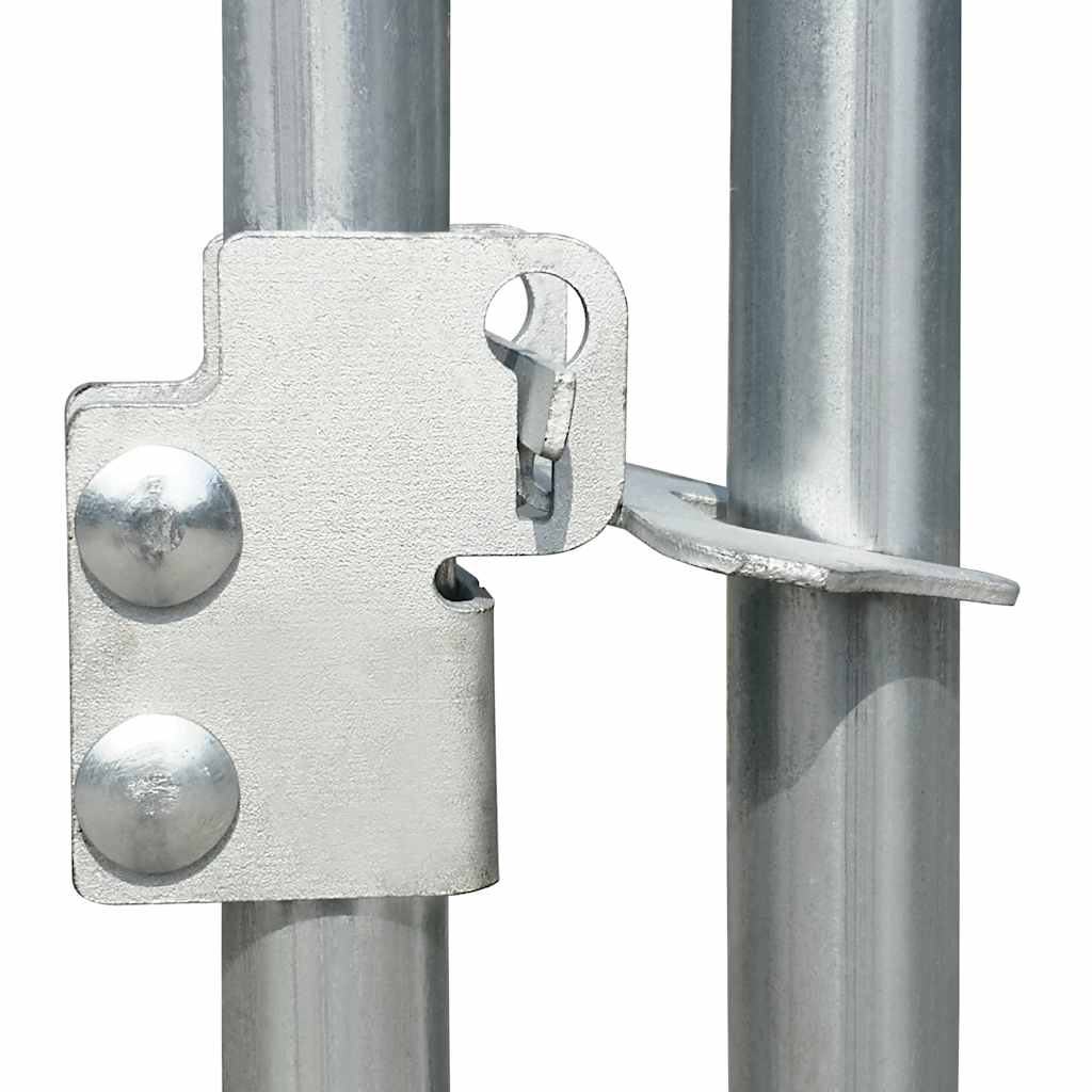 Hühnerkäfig Hühnerstall Stahl 2,75 x 2 x 1,92 m Auslauf Freigehege Tierkäfig Geflügelstall