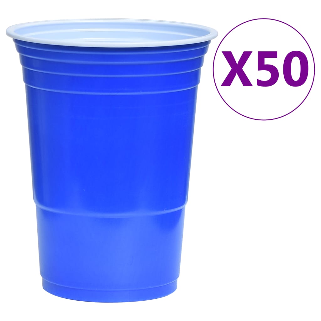 Beer-Pong Set 0,5 L Kunststoff Becher Hartplastik Partyspaß Bier Pong