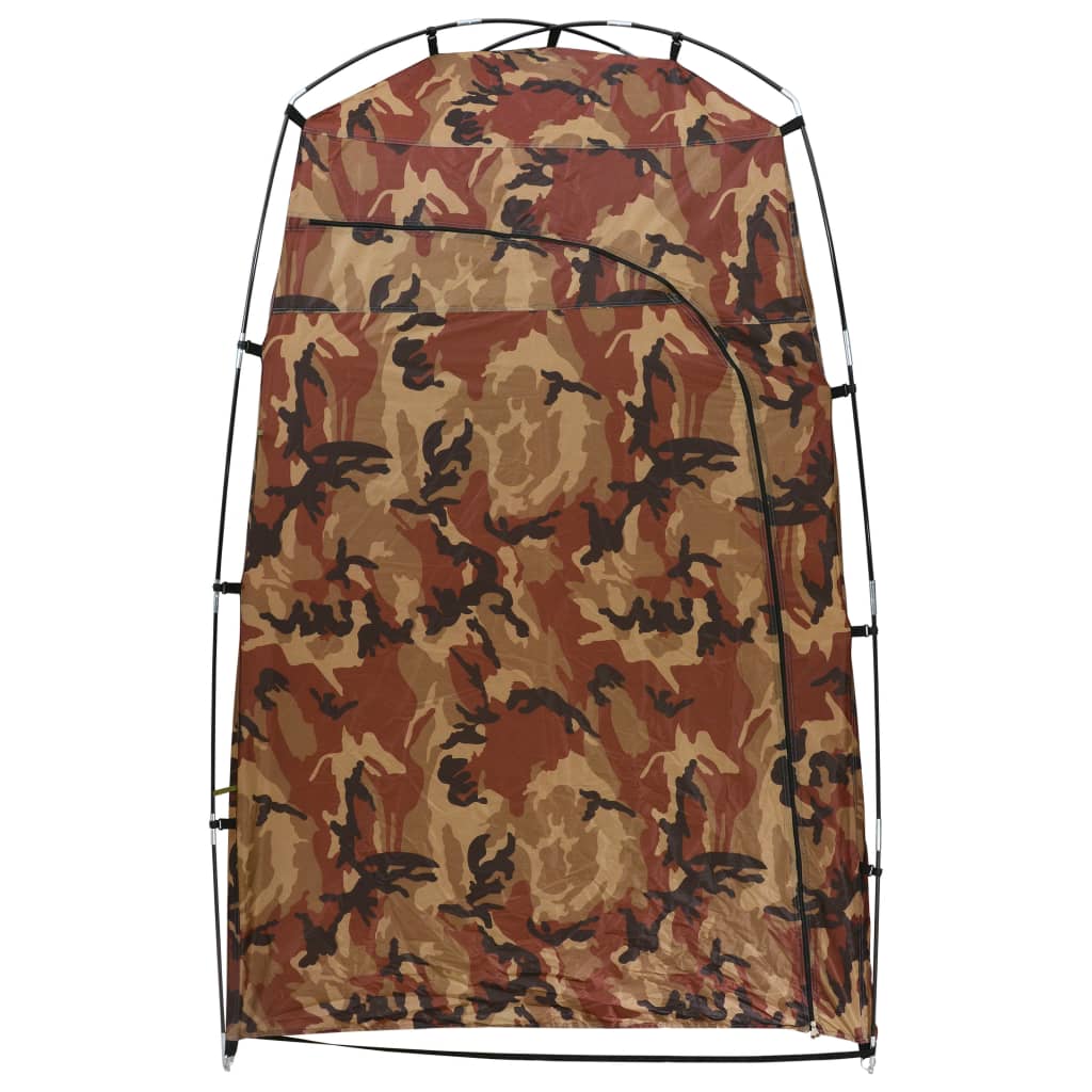 Duschzelt Pop Up Umkleidezelt WC Camping Zelten Flecktarn