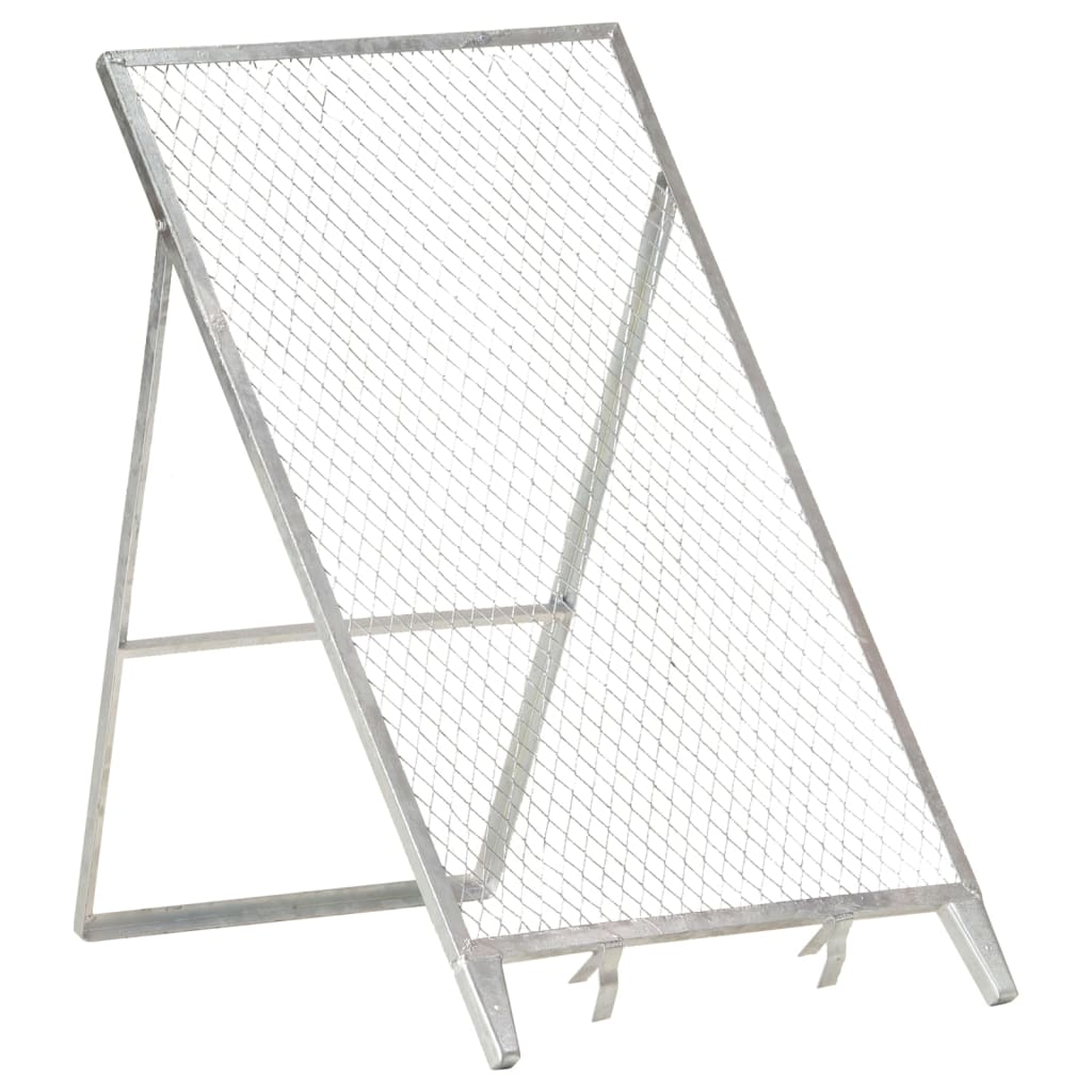 Durchwurfsieb Erdsieb Verzinkter Stahl 60 x 85 x 89 cm klappbar Gartensieb