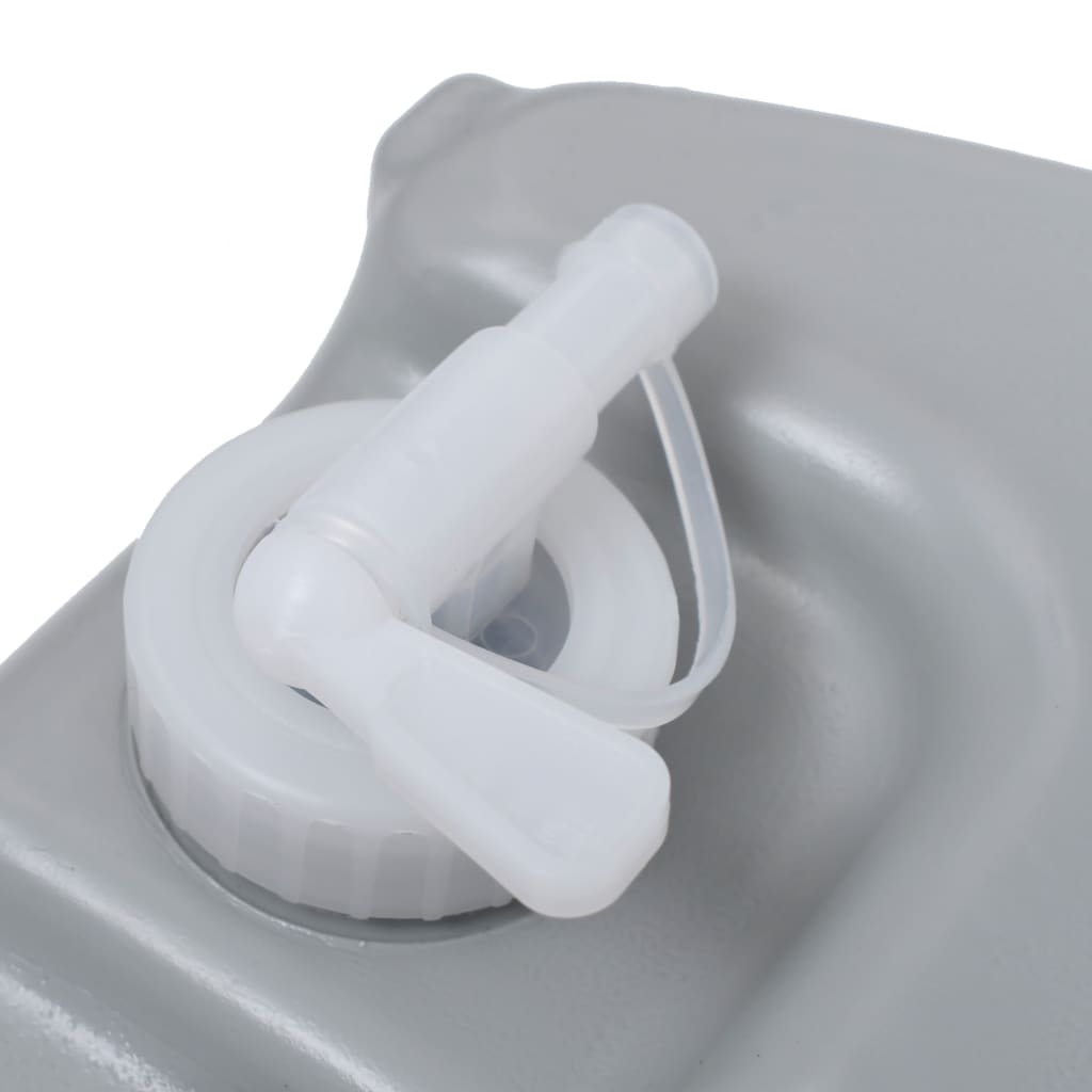 Camping-Wassertank groß mit Rollen 40 L Frischwasser Speicher Grau