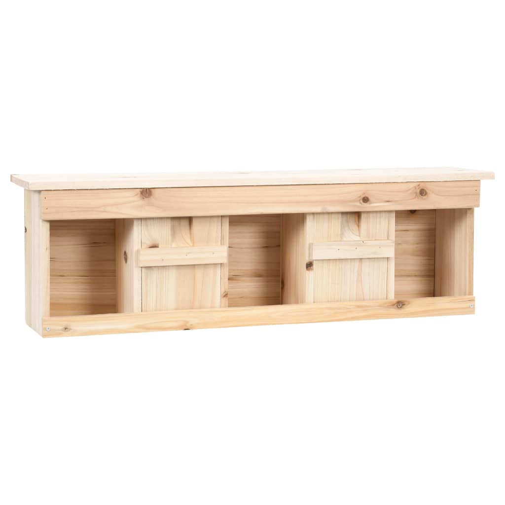 Nistkasten Spatzenhaus 5-fach Brutkammern 68x15x21 cm Wildvögel Nisthilfe Brutkasten