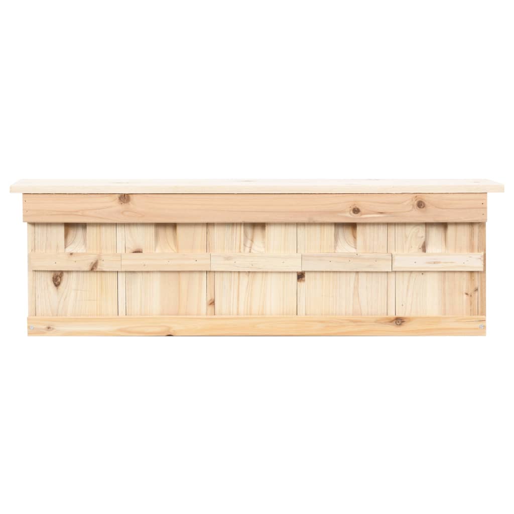 Nistkasten Spatzenhaus 5-fach Brutkammern 68x15x21 cm Wildvögel Nisthilfe Brutkasten