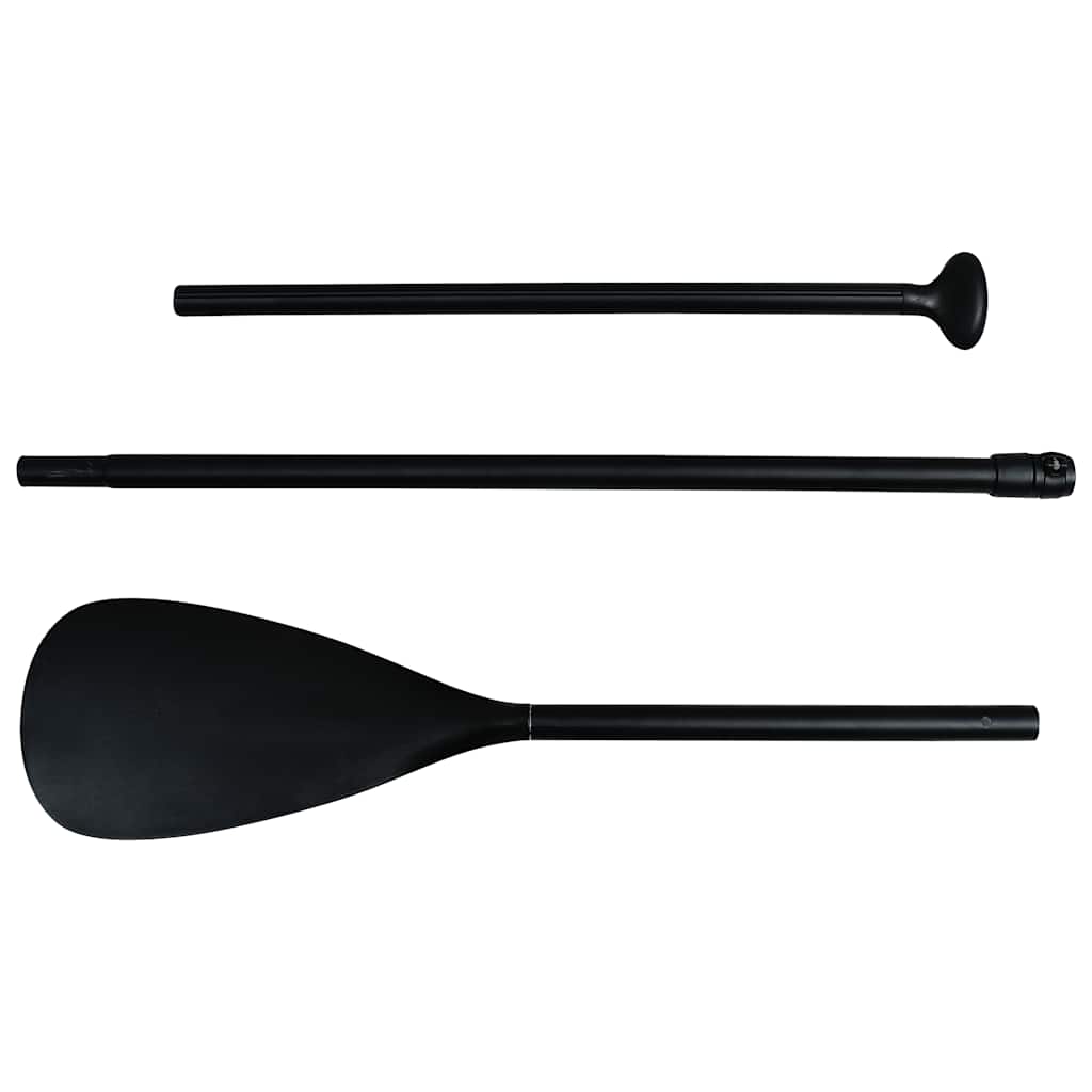 Stand Up Paddle Board Set aufblasbar Grün Weiß SUP Surfboard Paddel 330 cm