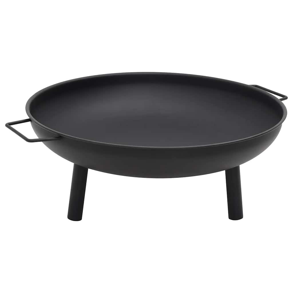 Feuerschale XXL 91x81,5x40 cm Stahl schwarz Feuerstelle
