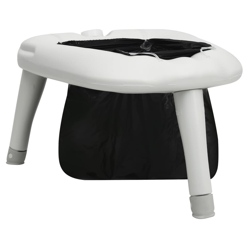 Mobile Campingtoilette mit Beuteln ultraleicht 200 kg Belastbarkeit