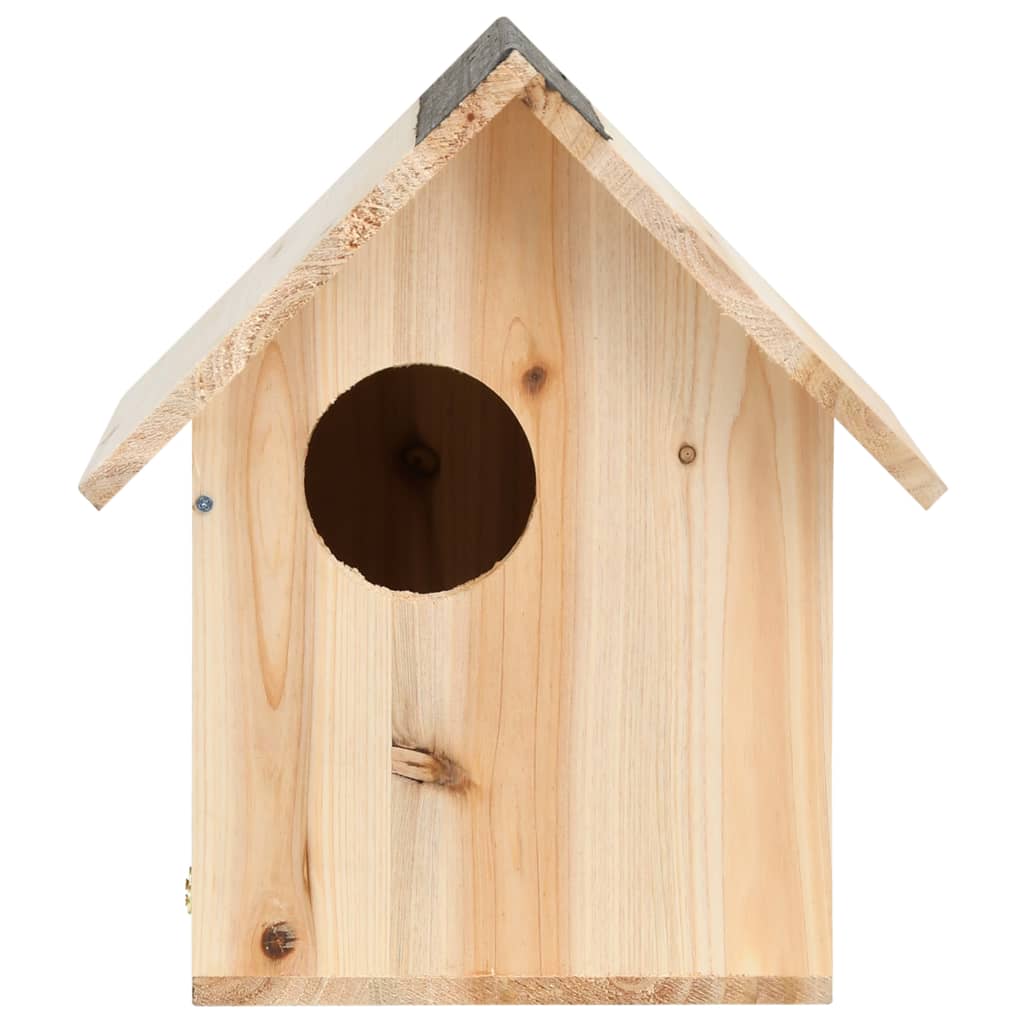 Eichhörnchenhaus Tanne Massivholz 26x25x29 cm Braun Kobel Eichkatzerl
