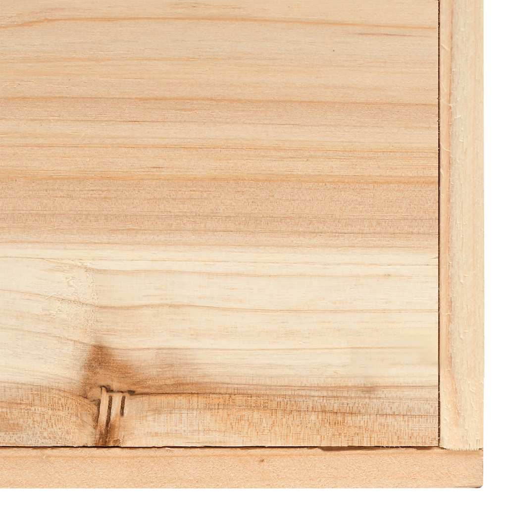 Eichhörnchenhaus Tanne Massivholz 26x25x29 cm Braun Kobel Eichkatzerl