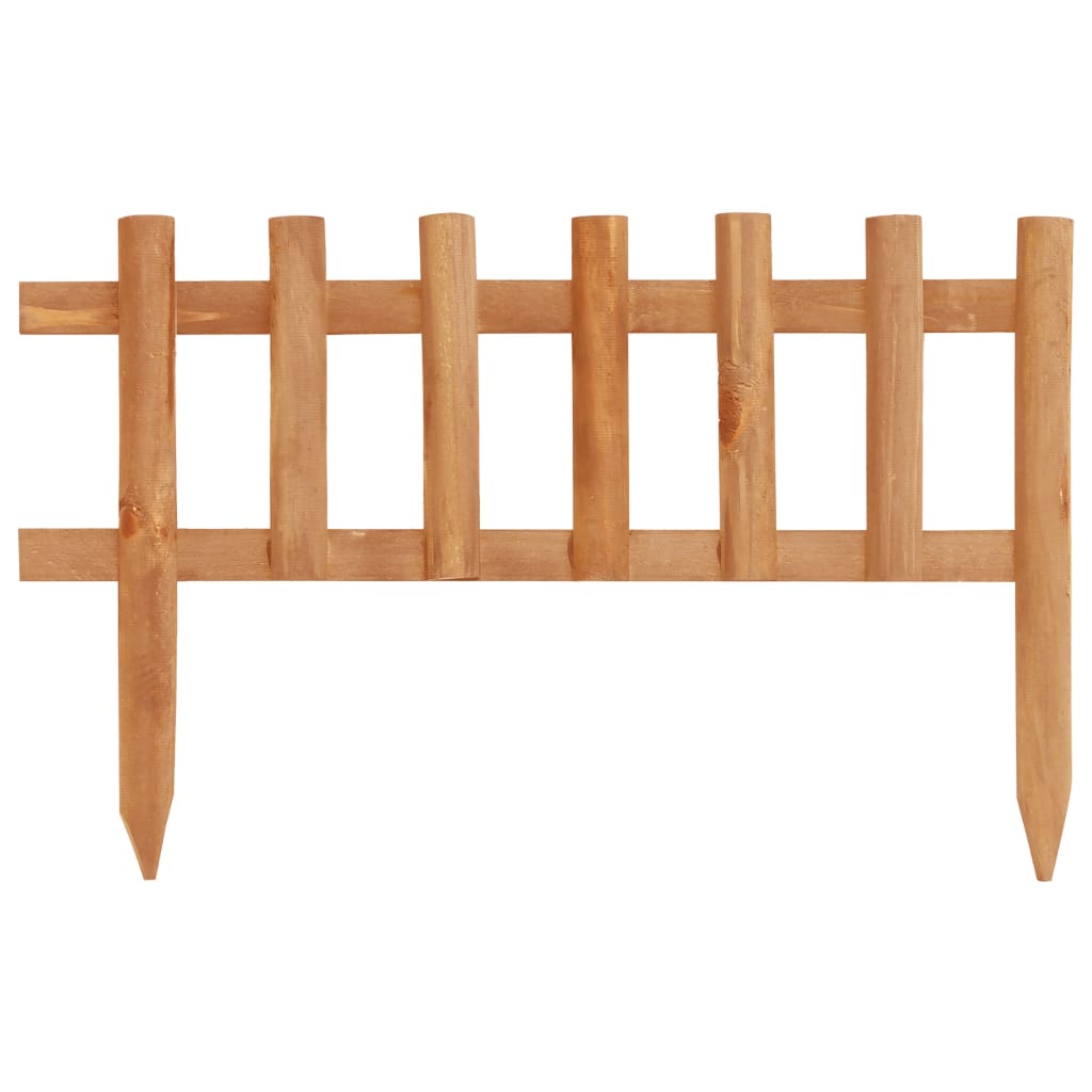 Beeteinfassung Rasenkanten 10 Stk. Tannenholz 4,4 m Beetumrandung 44 x 29 cm