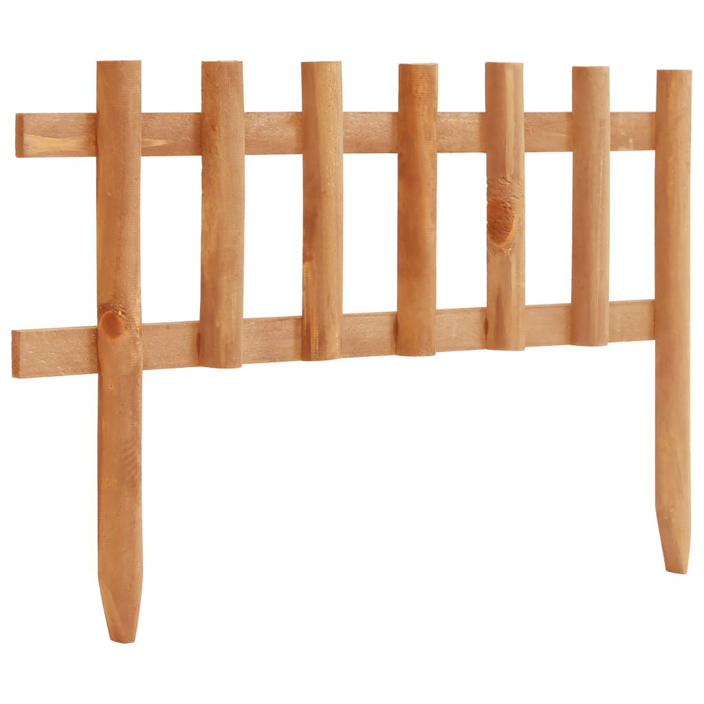 Beeteinfassung Rasenkanten 10 Stk. Tannenholz 4,4 m Beetumrandung 44 x 29 cm