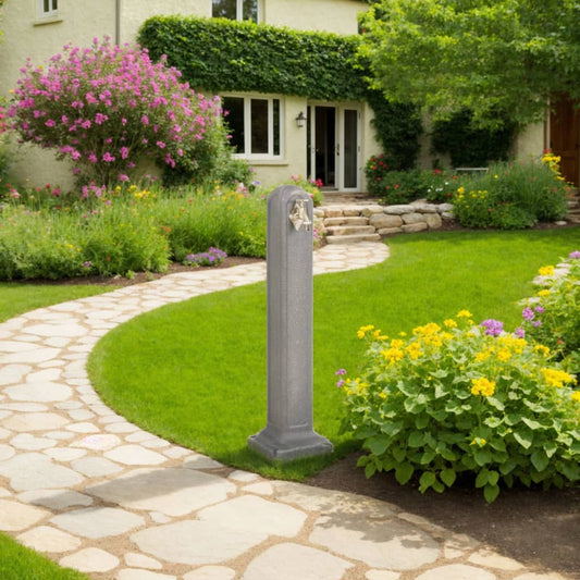 vidaXL Water Dispenser Light Grey Stone Look