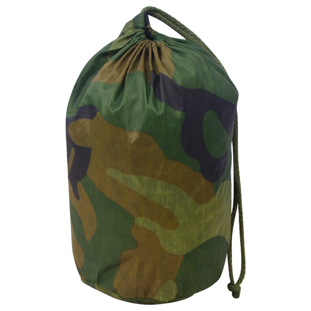 Tarnnetz mit Aufbewahrungstasche 1,5x6 m Grün Camouflage Flecktarn BW