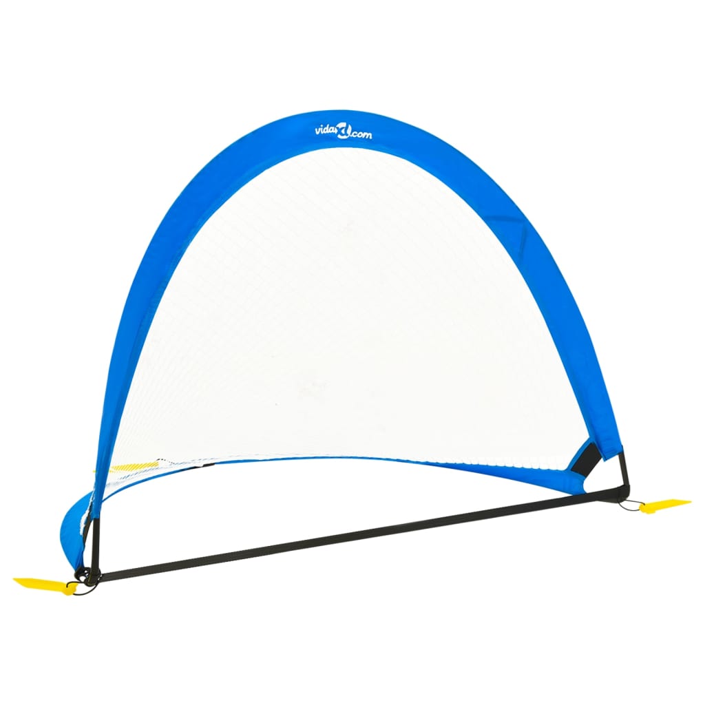 Fußballtore Kinder 2 Stk. mit Aufbewahrungstasche 119x82x84,5cm faltbar