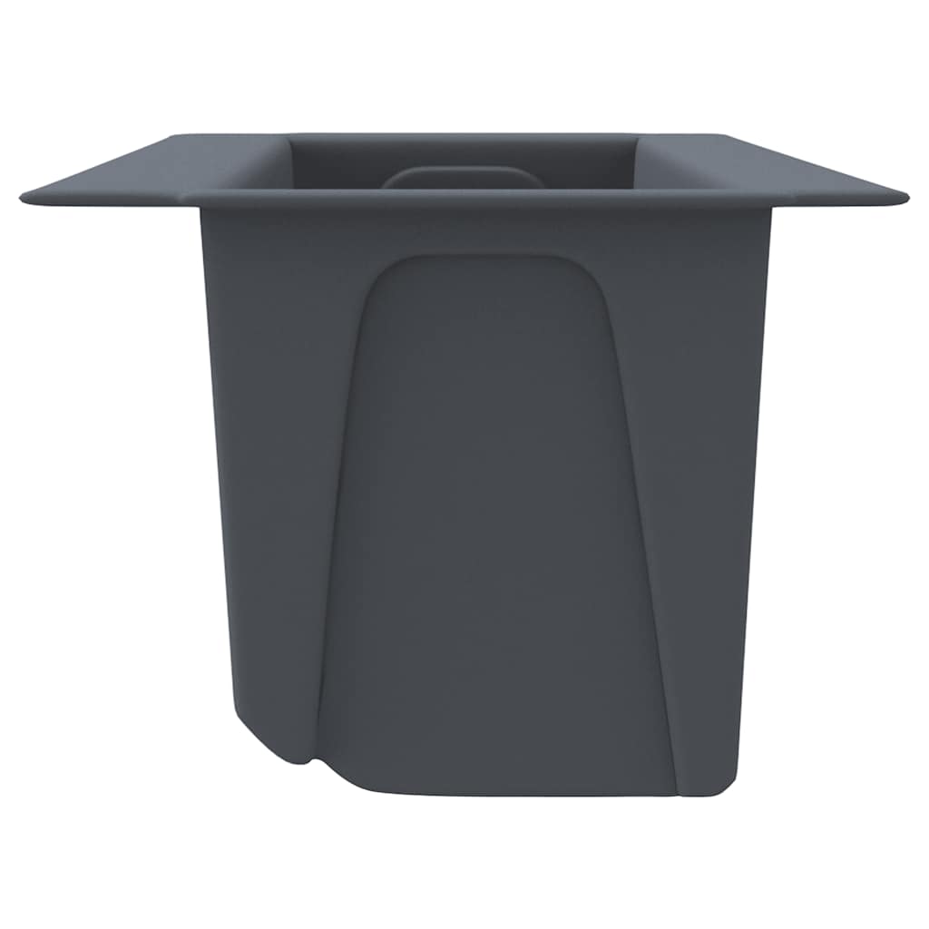 Pflanzkasten für Europaletten 12 Stk. Grau 36x13,5x9,5 cm PP Pflanzkorb DIY