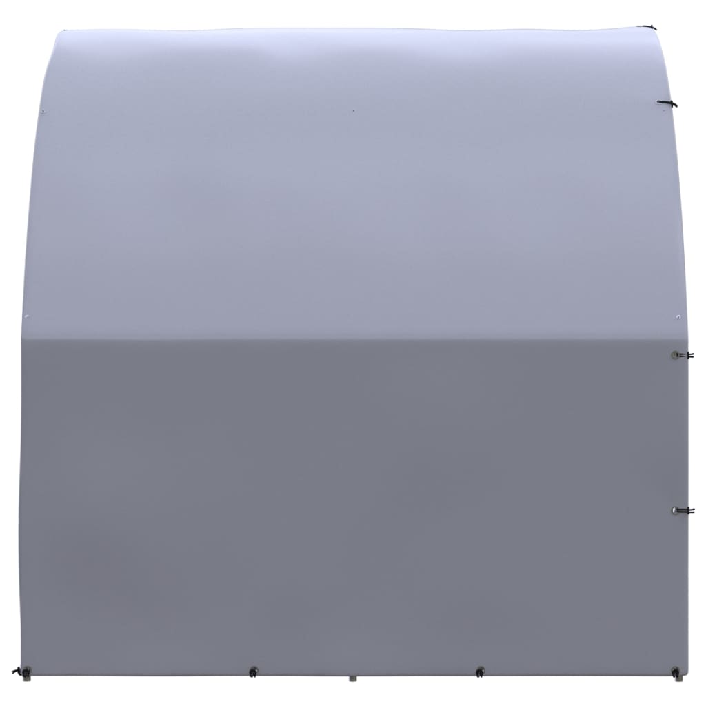 Outdoor-Hühnerstall 3x4x2 m Verzinkter Stahl Geflügel Auslauf Gehege