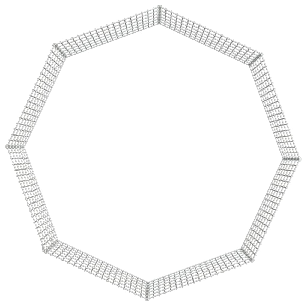 Freilaufgehege 8-teilig 54x60 cm Verzinktes Eisen Freilauf Auslauf Außengehege