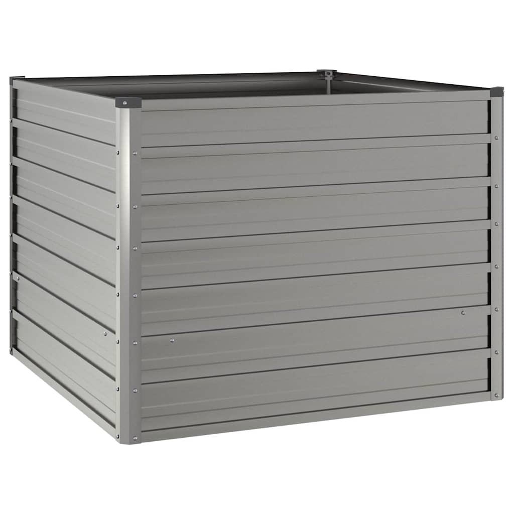 Hochbeet 100x100x77 cm Cortenstahl rostig Pflanzbeet Pflanzkasten