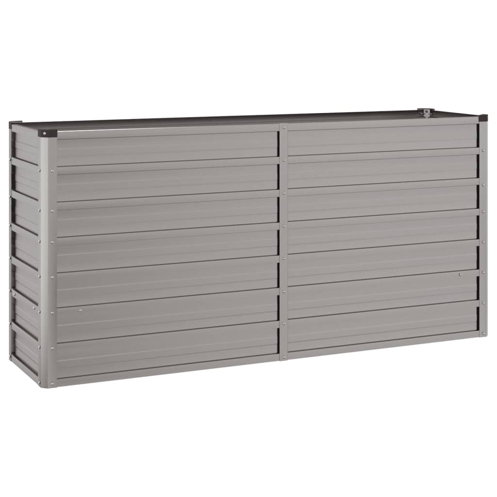 Hochbeet 160x40x77 cm Cortenstahl rostig Pflanzbeet Pflanzkasten