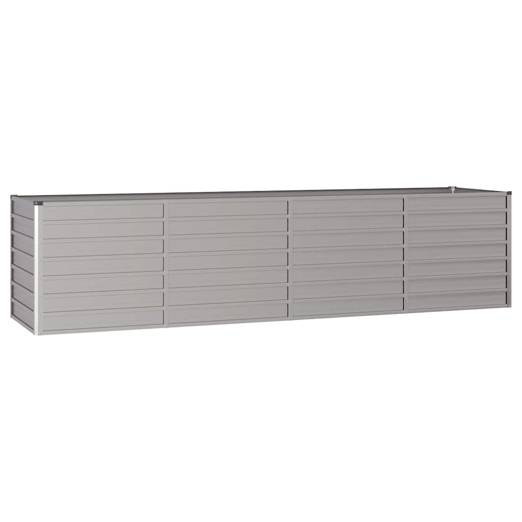 Hochbeet 320x80x77 cm Cortenstahl rostig Pflanzbeet Pflanzkasten